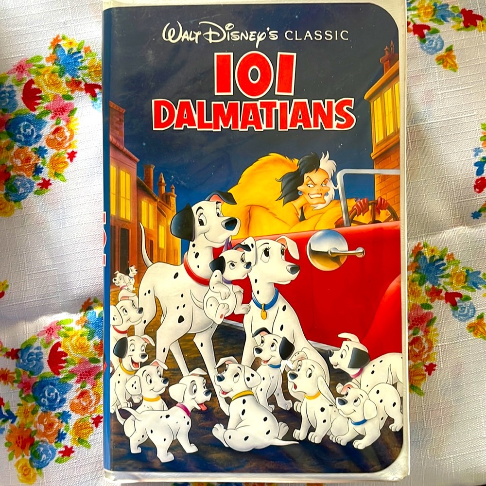 Disney 101 Dalmatians VHS